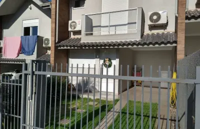 Casa em condomínio fechado com 3 quartos à venda na rua ana maria schuller azambuja, 1445, moinhos d'água, lajeado, 106 m2 por r$ 424.000