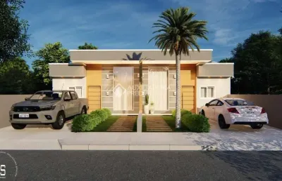 Casa com 3 quartos à venda na rua zeno schmatz, 1, moinhos d'água, lajeado, 95 m2 por r$ 529.000