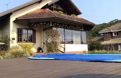 Casa com 3 quartos para alugar na gralha azul, 60, avenida central, gramado por r$ 8.500