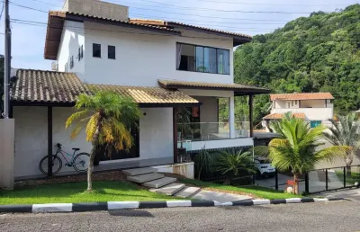 Casa em condomínio fechado com 4 quartos à venda na avenida das arapongas, 455, ariribá, balneário camboriú por r$ 4.190.000