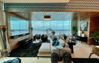 Cobertura com 7 quartos à venda na avenida atlântica, 4800, barra sul, balneário camboriú por r$ 24.980.000