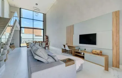 Casa em condomínio fechado com 3 quartos à venda na rua ivo josé rebello, 610, santa regina, camboriú por r$ 3.399.000