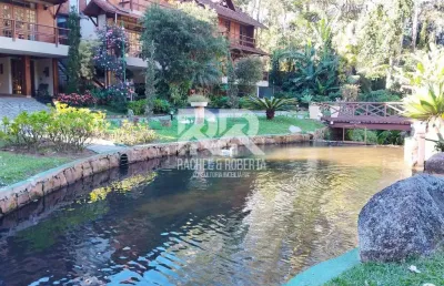 Casa maravilhosa em condomínio de alto padrão, granja guarani, teresópolis