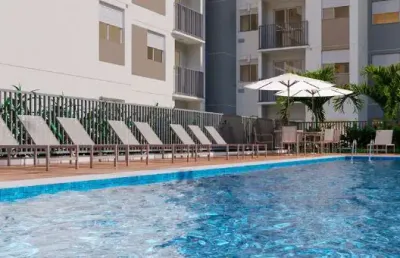 Vibra jardim marajoara - 2 dorm 37 à 39m2 c/sacada e opção de vaga