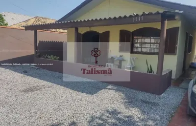 Casa para venda em pontal do paraná, shangrila, 3 dormitórios, 1 banheiro, 2 vagas