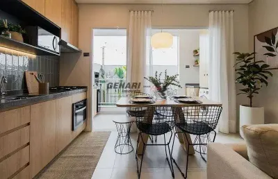 Apartamento com 2 quartos à venda, 47 m² - harmonia residencial - indaiatuba/sp