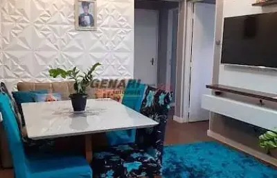 Apartamento com 2 quartos à venda, 50 m²  - bairro campo bonito - indaiatuba/sp