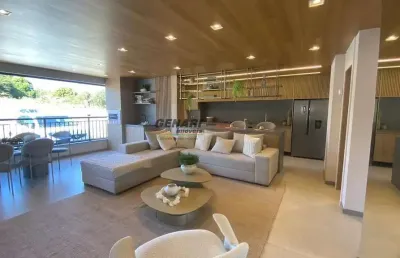 Apartamento com 3 dormitórios à venda, 117 m² por r$ 1.052.000,00 - botânica terra brasilis - indai