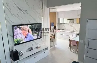 Casa com 3 quartos sendo 1 suíte à venda, 101 m² por r$ 910.000 - parque barnabé - indaiatuba/sp
