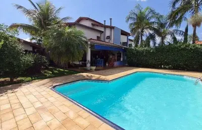 Sobrado com 5 quartos venda, 470 m² por r$ 1.900.000 - chácara areal - indaiatuba/sp