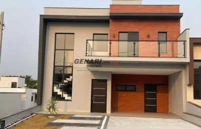 Sobrado com 3 dormitórios à venda, 285 m² por r$ 1.990.000,00 - residencial evidencias - indaiatuba
