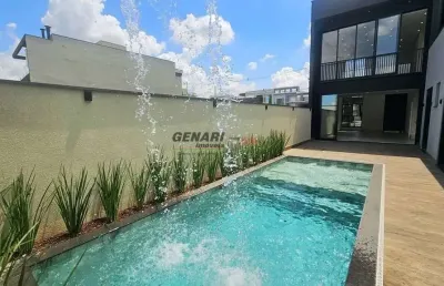 Sobrado com 4 quartos suítes à venda, 250 m² por r$ 2.100.000 - residencial evidências - indaiatuba