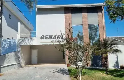 Sobrado com 3 dormitórios locação, 201 m² por r$ 6.000/mês - condomínio terra magna - indaiatuba/sp
