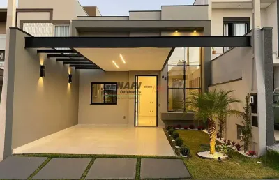 Casa com 3 quartos à venda, 125 m² por r$ 1.275.000 - condomínio jardins do império - indaiatuba/sp