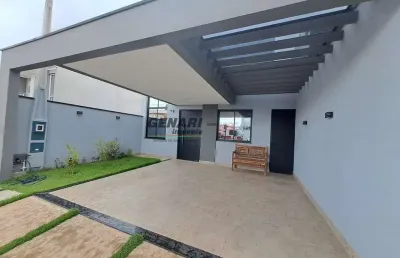 Casa com 3 dormitórios à venda, 105 m² por r$ 960.000,00 - jardim park real - indaiatuba/sp
