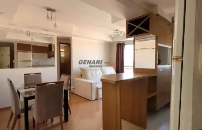 Apartamento todo mobiliado para locação, jardim alice, indaiatuba, sp
