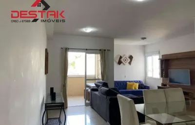 Apartamento mobiliado a venda no hanbury park residencial clube em jundiai/sp.
