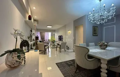 Lindo apartamento finamente mobiliado, para venda em jurere - florianópolis.