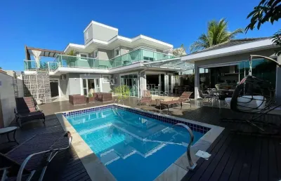 Casa com 4 dormitórios à venda, 220 m² por r$ 5.200.000,00 - jurerê internacional - florianópolis/s