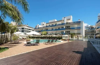 Cobertura com 2 dormitórios para alugar, 200 m² por r$ 1.000,00/dia - jurerê - florianópolis/sc