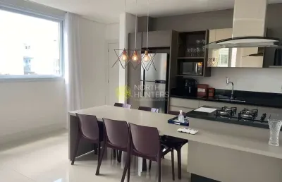 Apartamento com 3 dormitórios para alugar, 90 m² por dia - jurerê - florianópolis/sc