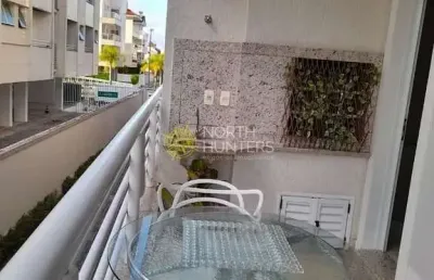 Apartamento com 2 dormitórios para alugar, 106 m² por r$ 700,01/dia - jurerê internacional - floria