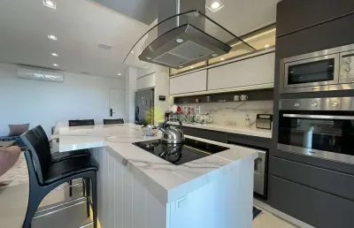 Apartamento com 3 dormitórios para alugar, 130 m² por r$ 2.500,01/dia - jurerê - florianópolis/sc