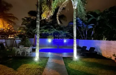 Casa com 4 dormitórios para alugar, 450 m² por r$ 2.800,00/dia - jurerê internacional - florianópol