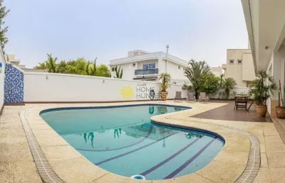 Casa com 5 dormitórios para temporada, 350 m² - jurerê internacional - florianópolis/sc