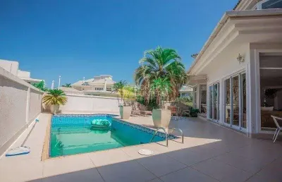 Casa para locação temporada, jurerê internacional, florianópolis - .