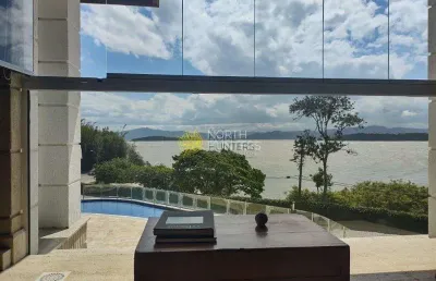Casa com 4 dormitórios para alugar, 200 m² por r$ 8.358,00/dia - sambaqui - florianópolis/sc
