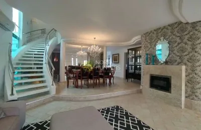 Casa com 4 dormitórios para aluguel de temporada, 400 m² por r$ 7.000/dia - jurerê internacional -