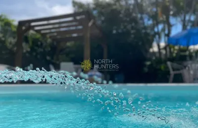 Casa temporada com 5 dormitórios para alugar/dia - jurerê internacional - florianópolis/sc
