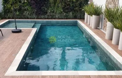 Casa com 6 quartos para locação de temporada, com 380m² - jurerê internacional