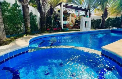 Casa com 7 dormitórios para alugar anual - jurerê internacional - florianópolis/sc