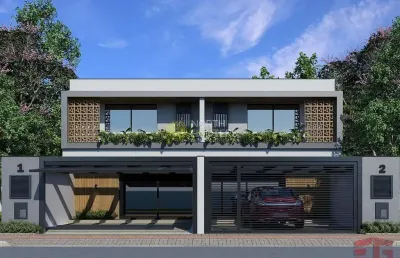 Casa geminada com 3 suítes de alto padrão 980.000 no bairro jardim sofia na cidade joinville
