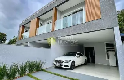 Casa alto padrão, semi mobiliada à venda no bairro floresta, joinville, sc