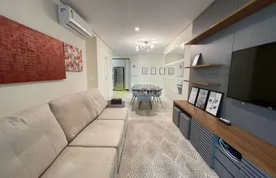 Excelente apartamento mobiliado para locação anual em jurere.