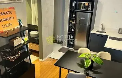 Apartamento com 1 quarto para alugar na rua max colin, américa, joinville, 35 m2 por r$ 3.000