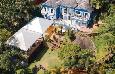 Casa com 9 dormitórios para alugar, 1000 m² por r$ 7.000,00/dia - cacupé - florianópolis/sc