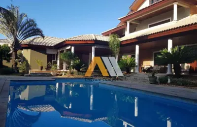 Sobrado com 4 dormitórios à venda, 600 m² por r$ 3.200.000,00 - condomínio ibiti do paço - sorocaba/sp