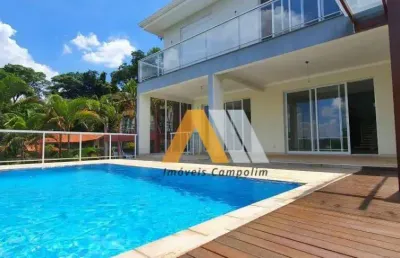 Casa em condomínio fechado com 5 quartos à venda na Estrada Francisco Von Zuben, Chácara Flora, Valinhos