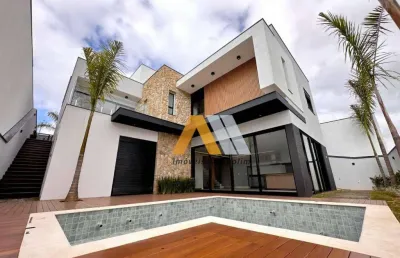 Casa com 4 dormitórios à venda, 312 m² por r$ 3.200.000,00 - alphaville nova esplanada 4 - votorantim/sp