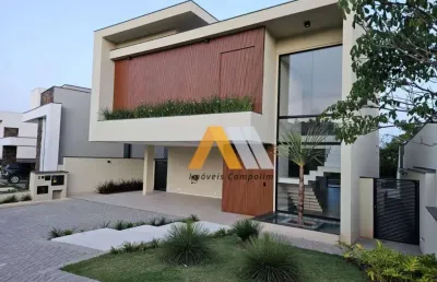 Casa à venda, 450 m² por r$ 4.950.000,00 - alphaville nova esplanada i - votorantim/sp