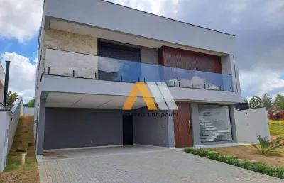 Casa com 3 dormitórios à venda, 295 m² por r$ 2.490.000,00 - alphaville nova esplanada iii - votorantim/sp