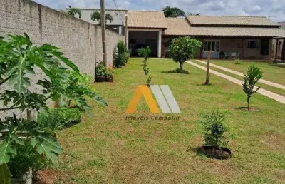 Chácara com 3 dormitórios à venda, 240 m² por r$ 1.000.000,00 - jardim salete - araçoiaba da serra/sp