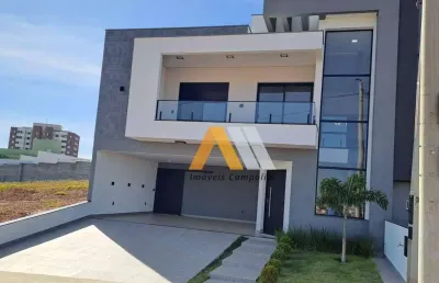 Casa com 3 dormitórios à venda, 236 m² por r$ 1.850.000,00 - condomínio pampulha jardim residencial - sorocaba/sp