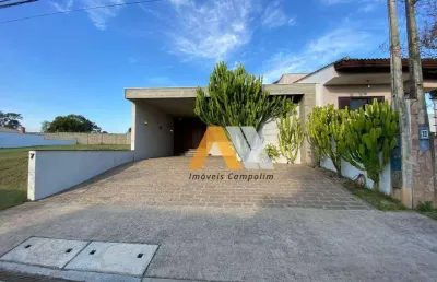 Casa com 3 dormitórios à venda, 219 m² por r$ 1.500.000,00 - condomínio residencial flores - votorantim/sp