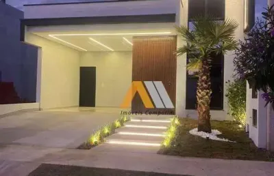Casa com 3 dormitórios à venda, 147 m² por r$ 1.049.000,00 - condomínio villagio wanel - sorocaba/sp