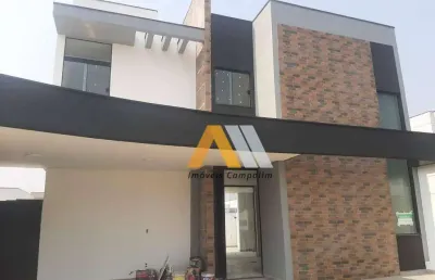 Sobrado novo com 3 suítes - condomínio terras de são francisco